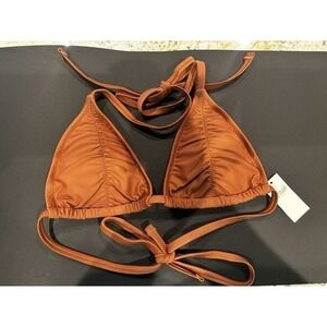 NEW!! Women's Aerie Swimsuit Top Copper - XS